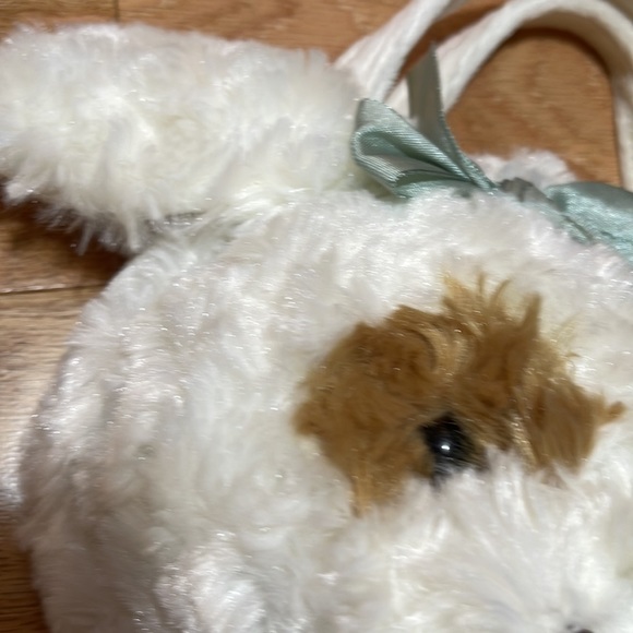 💕 Preloved Fuzzy Dog Purse 🐶 - Picture 2 of 6